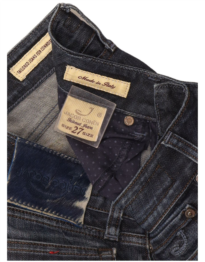 Jacob Cohen Damen Slim Jeans W27 L28 Blaue Baumwolle