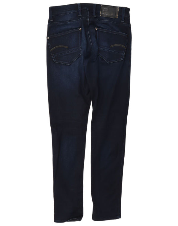 G-Star Damen Revend Super Slim Jeans W29 L32 Marineblau Baumwolle