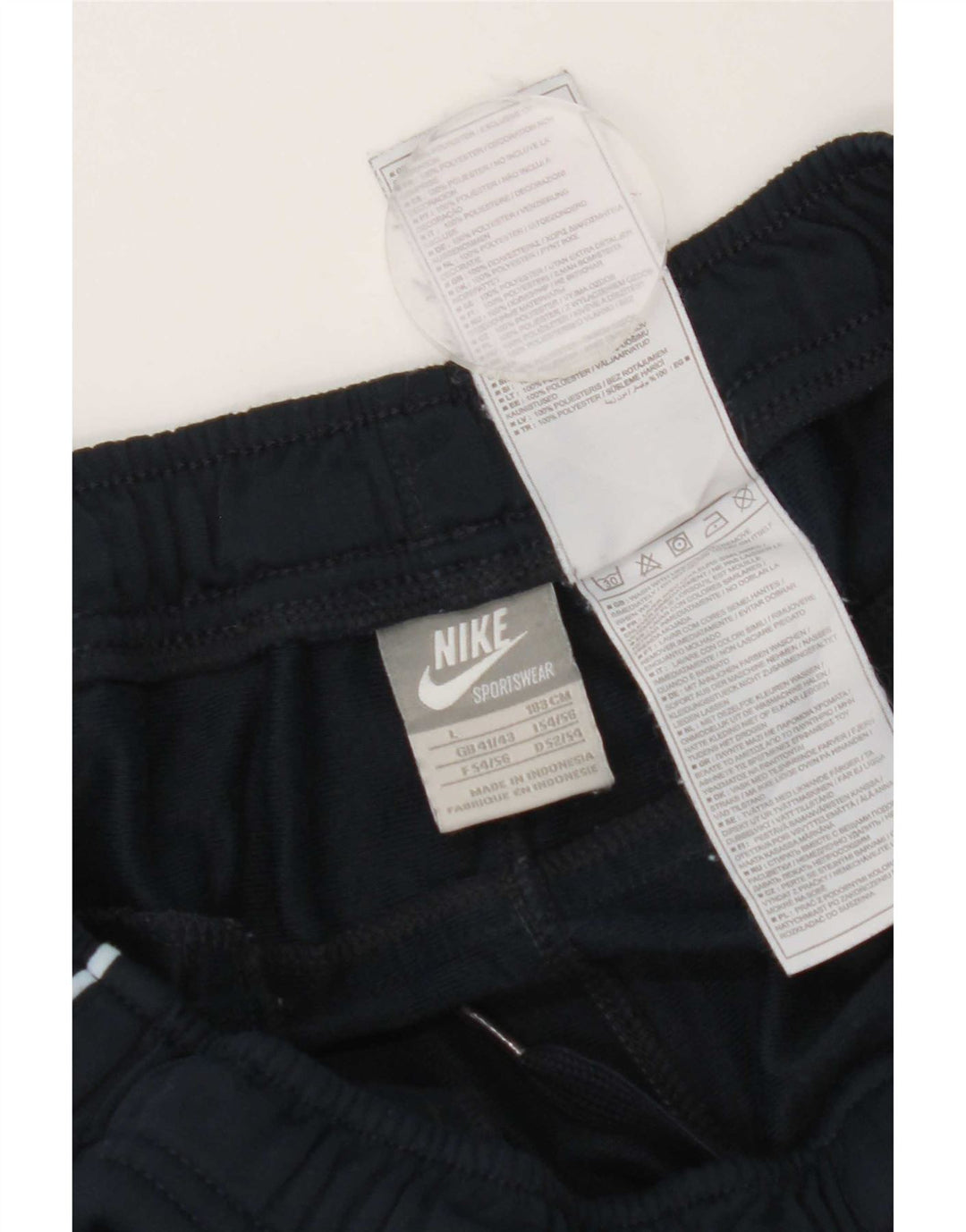 Nike Herren-Trainingshose, Jogginghose, groß, marineblau, Polyester