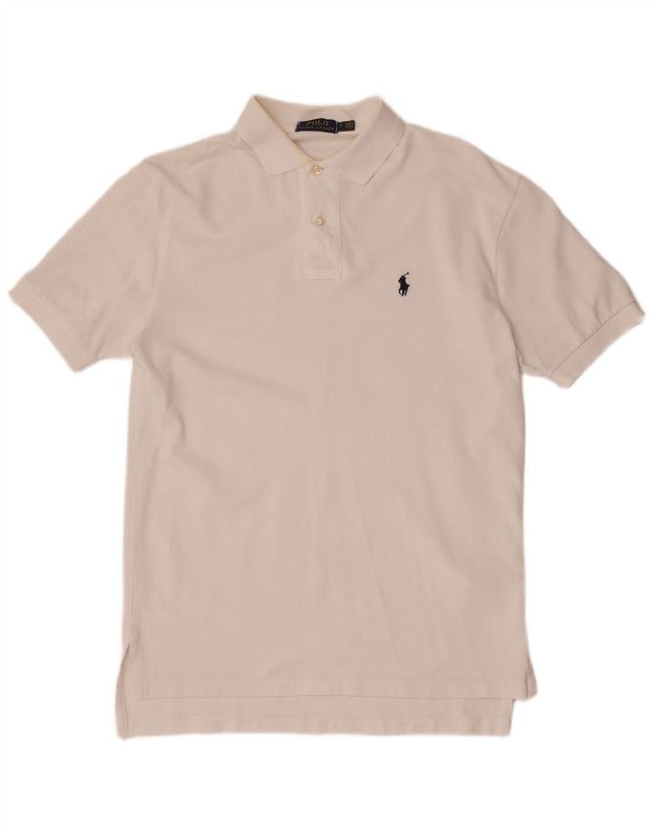 Polo Ralph Lauren Herren-Hemd, Größe S, weiße Baumwolle