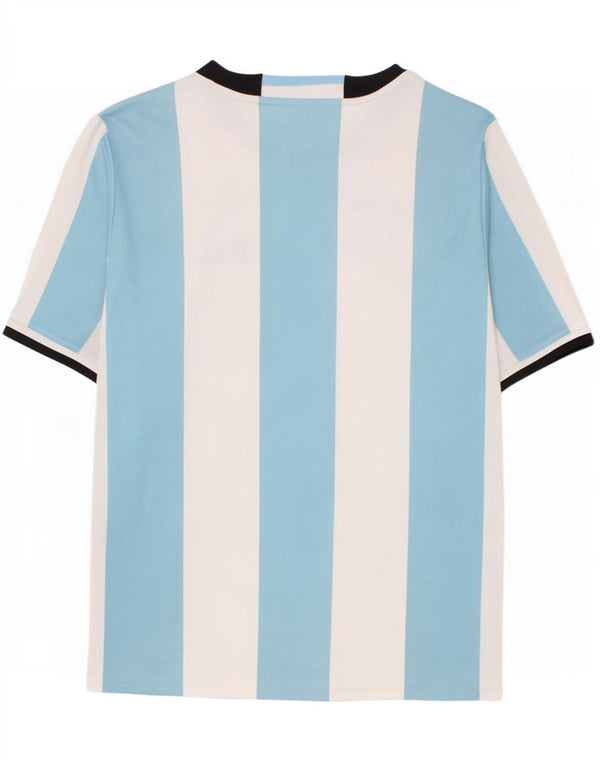 Adidas Climacool T-Shirt für Jungen, 13–14 Jahre, blau gestreift, Polyester