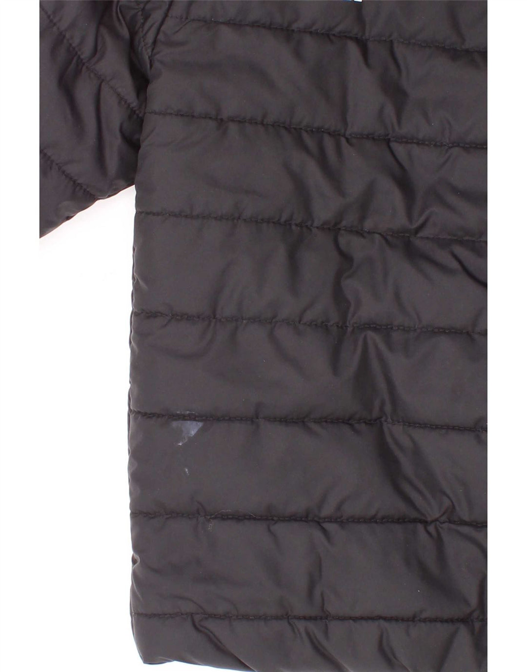 Puma Jungen wattierte Jacke mit Kapuze, 5–6 Jahre, schwarzes Polyester
