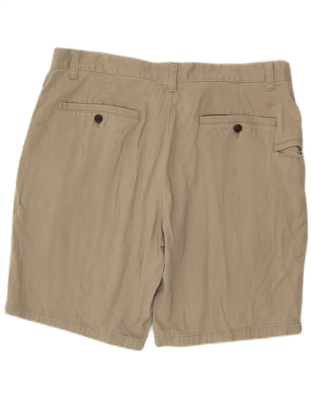 DOCKERS Herren Cargoshorts W38 XL Beige Baumwolle