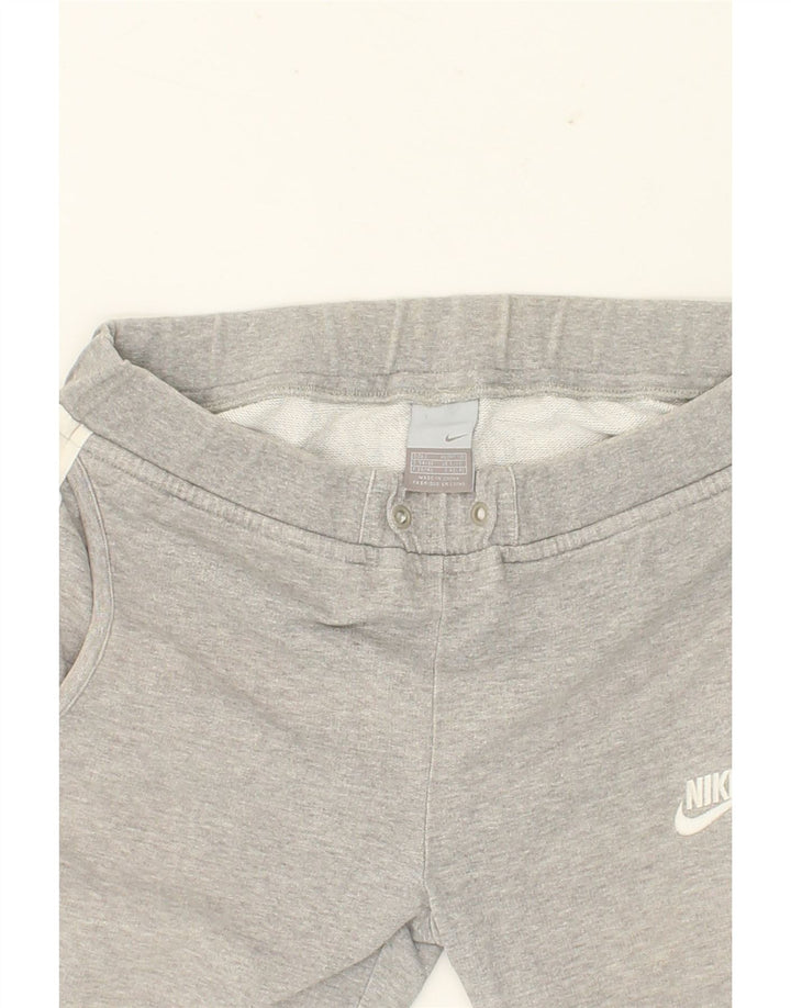NIKE Womens Sport Shorts UK 10 Small Grey Colourblock Vintage Nike and Second-Hand Nike from Messina Hembry 