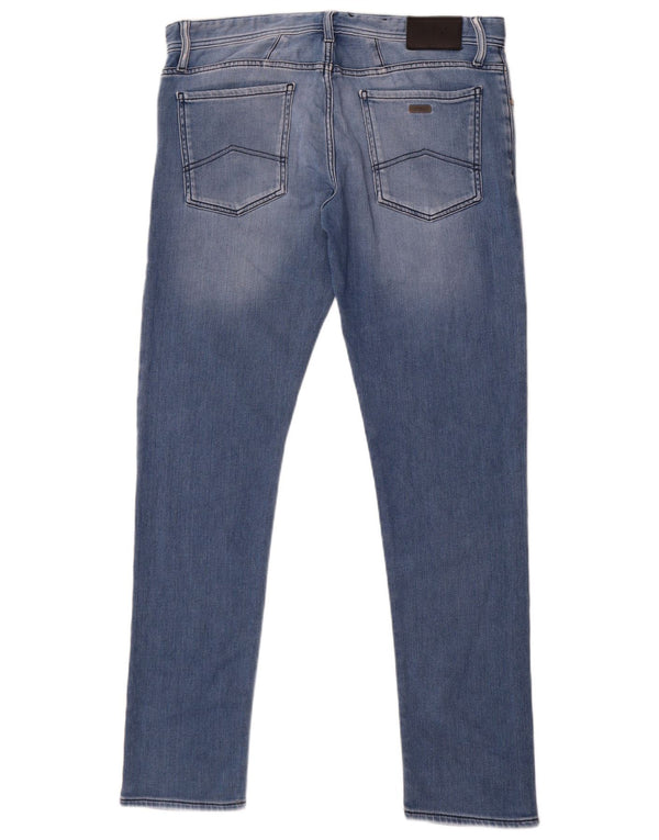 Armani Exchange Herren J14 Skinny Jeans W34 L32 Blaue Baumwolle