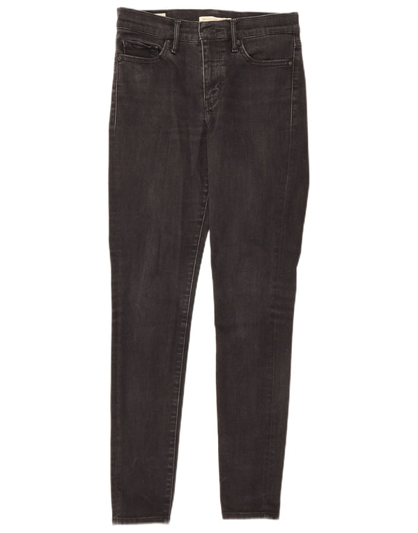 Levi's Womens 310 Shaping Super Skinny Jeans W27 L30 Black Cotton