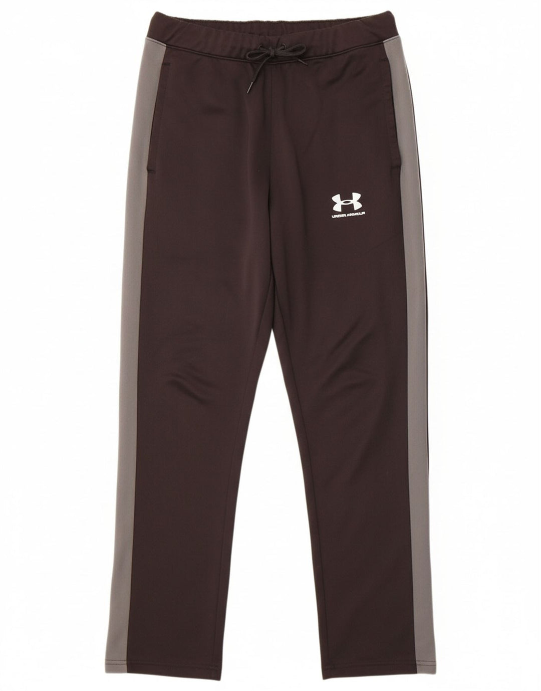 UNDER ARMOUR Mens Tracksuit Trousers Medium Black Colourblock Polyester