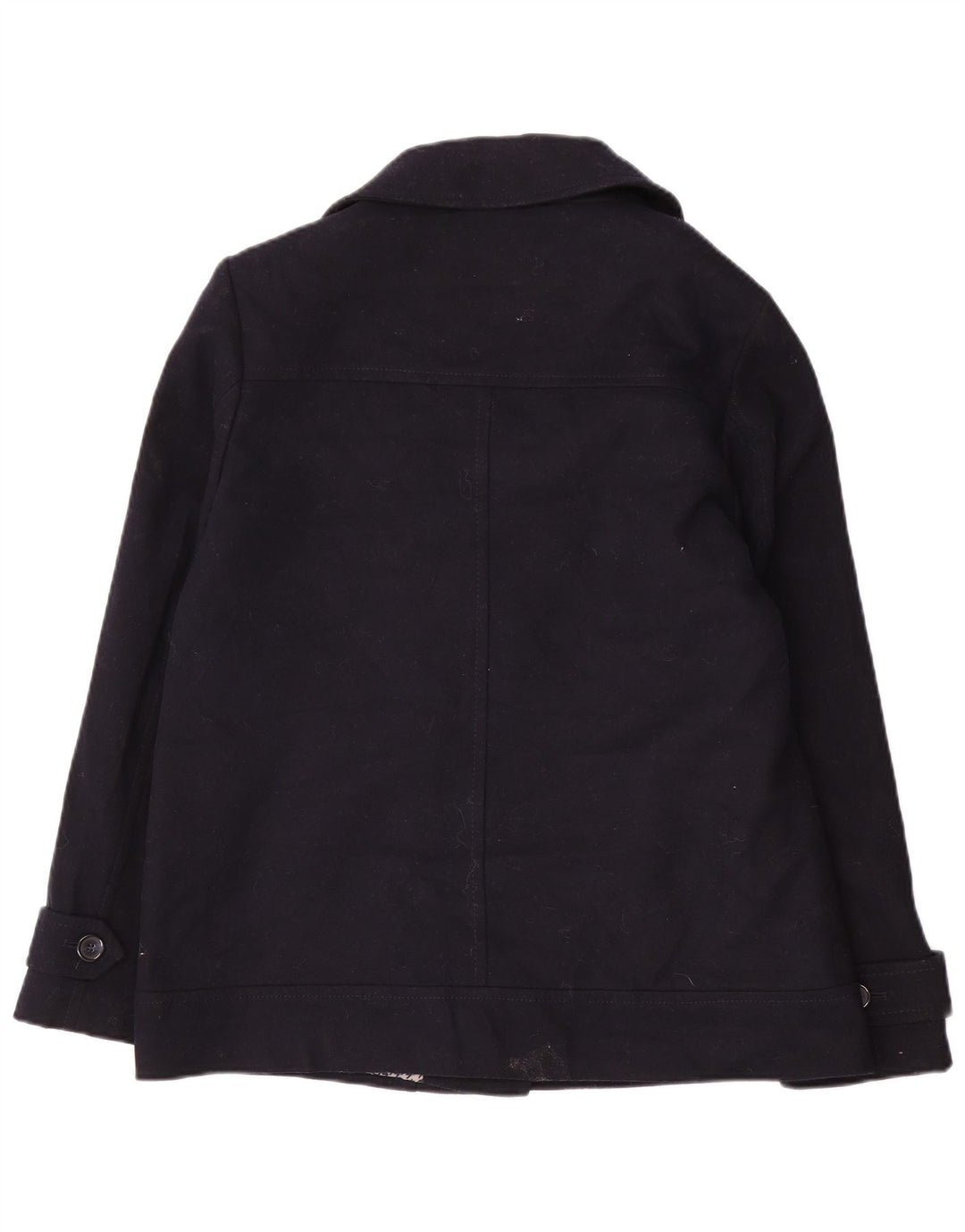 Marks & Spencer Damen Bomberjacke UK 14 Large Marineblau Polyester