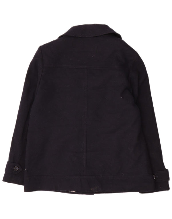 Marks & Spencer Damen Bomberjacke UK 14 Large Marineblau Polyester