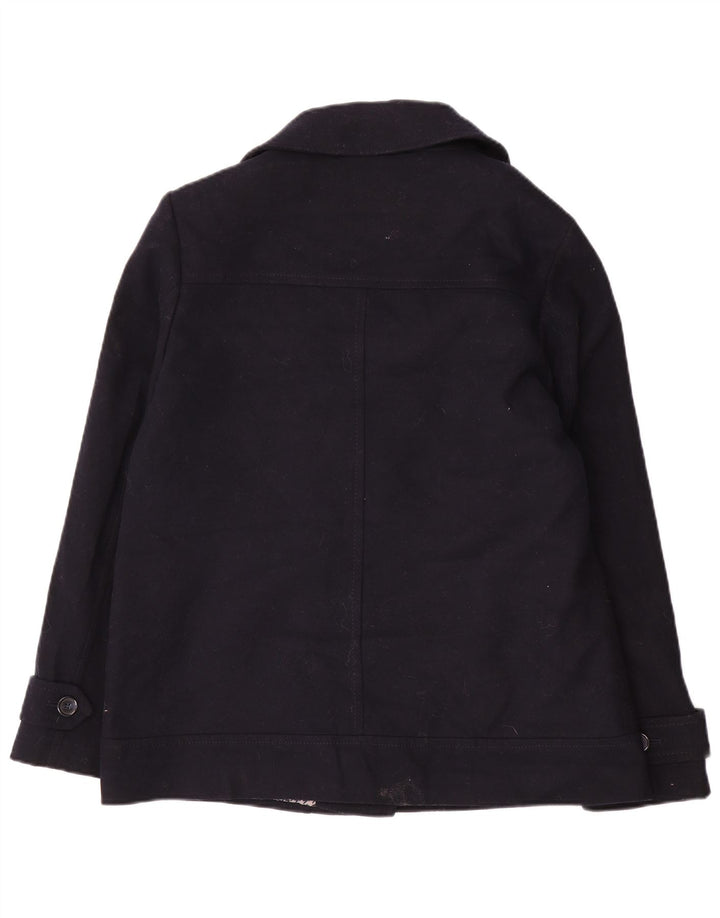 Marks & Spencer Damen Bomberjacke UK 14 Large Marineblau Polyester