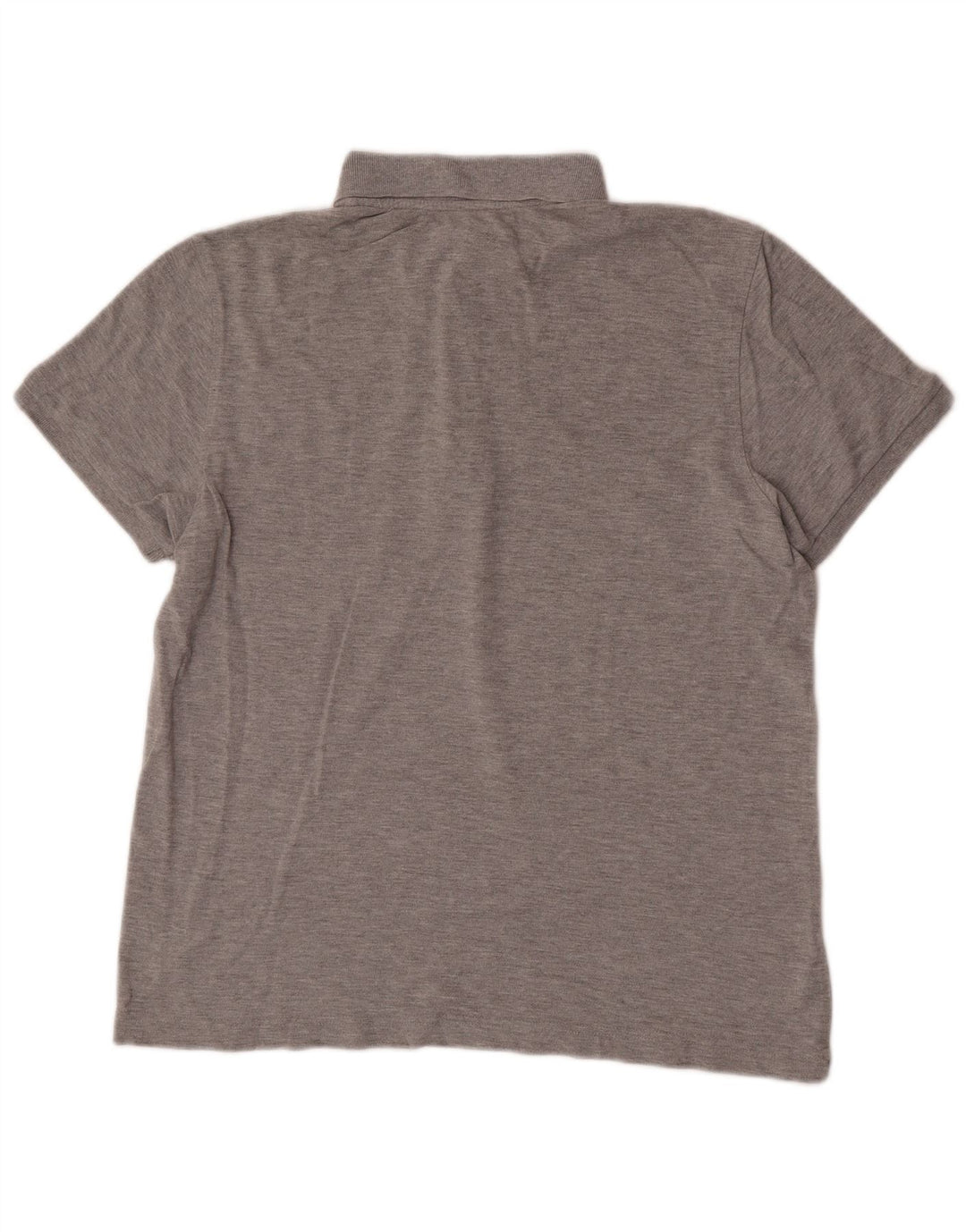 Lotto Herren-Poloshirt, groß, grau gesprenkelte Baumwolle