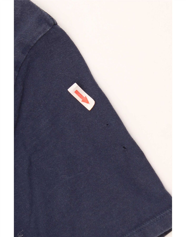 Levi's Herren T-Shirt Top XL Marineblau Baumwolle
