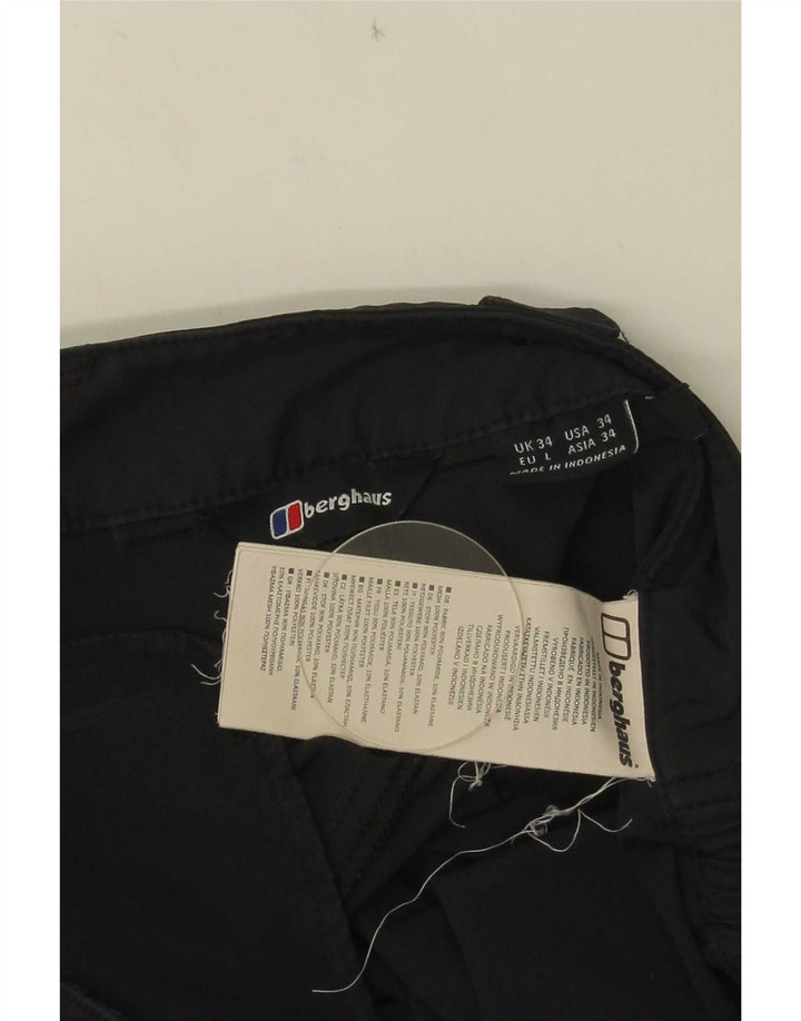 Berghaus Herren Straight Cargo Hose W34 L30 Grau Polyamid