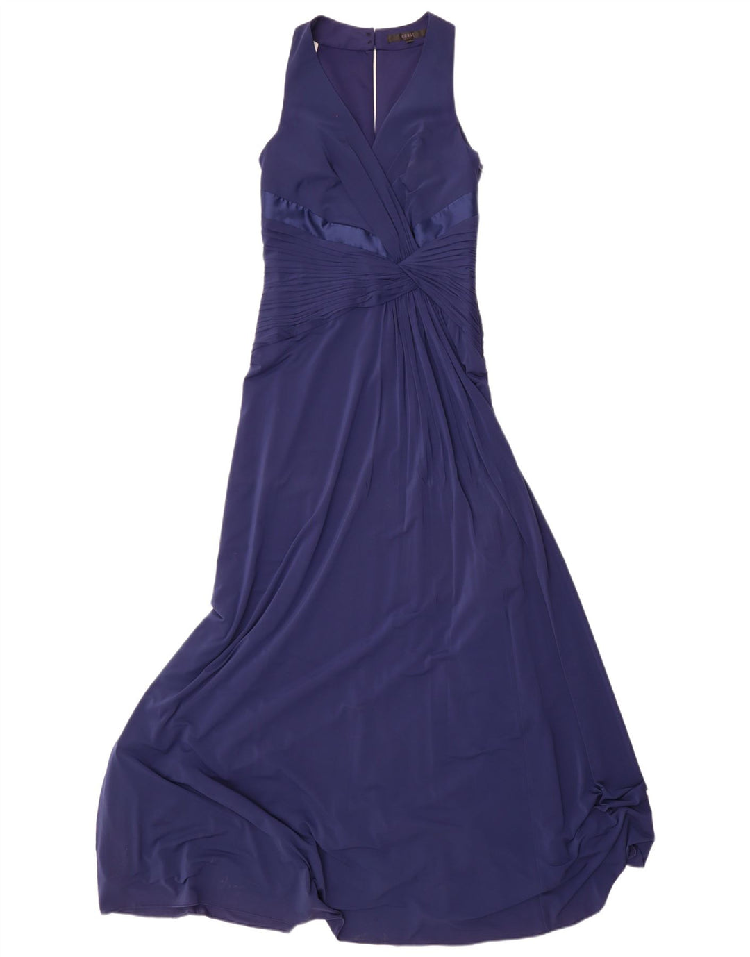 Coast Ärmelloses Damen-Maxikleid, Gr. 10, Größe S, Blau