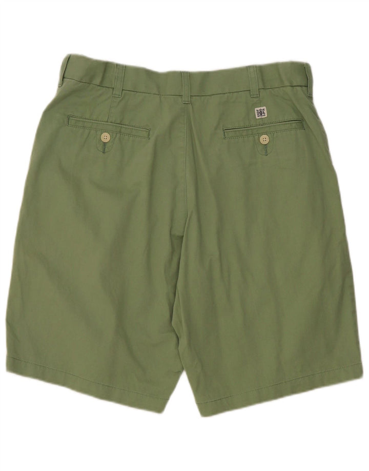 Marks & Spencer Damen Chinoshorts W34 Große grüne Baumwolle