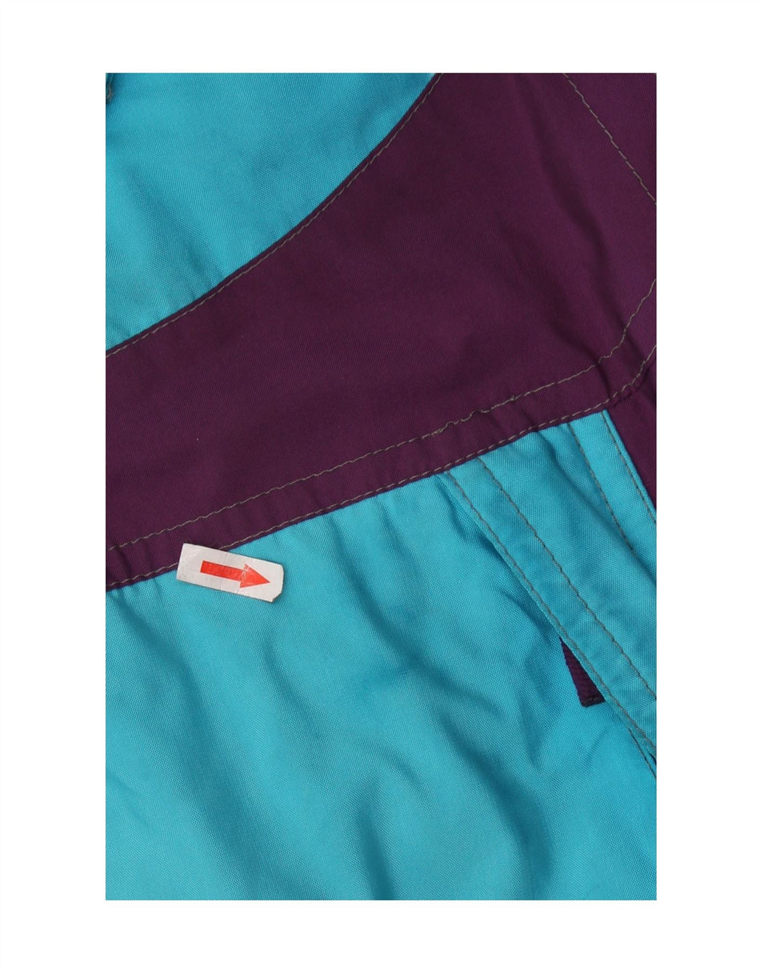 COLMAR Herren-Skijacke mit lockerer Passform und Kapuze, Größe 44, XS, Blau, Farbblock