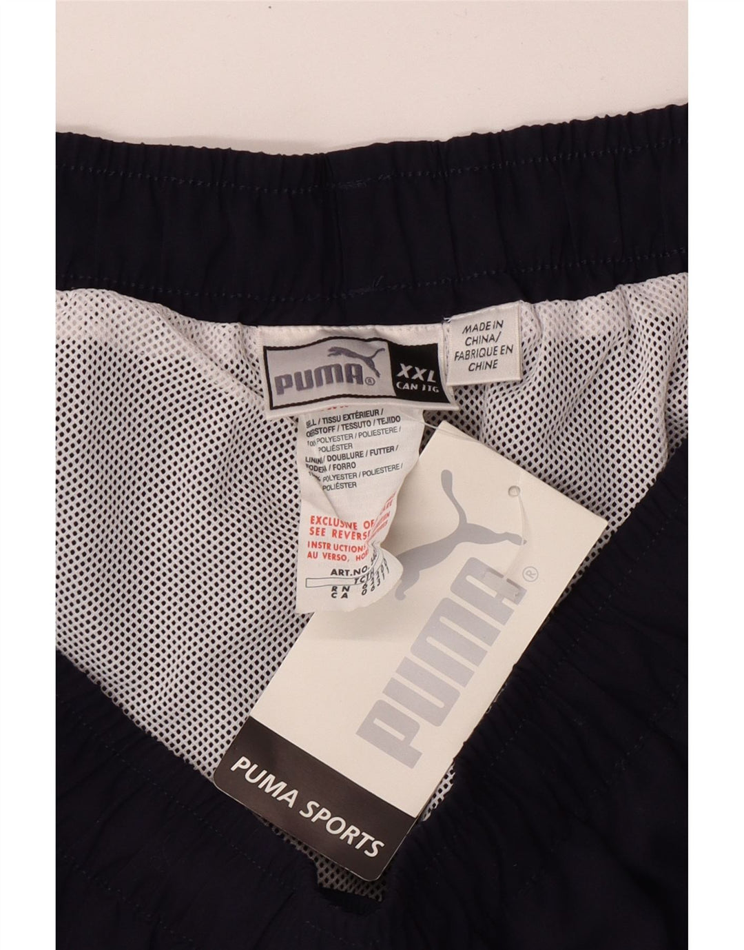 Puma Herren Sportshorts 2XL Marineblau Polyester