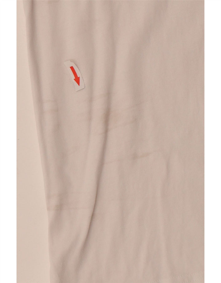 Calvin Klein Herren-T-Shirt mit Grafik, mittelweiße Baumwolle