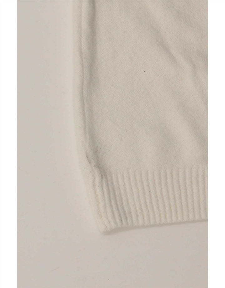 Marks & Spencer Damen-Cardigan-Pullover UK 14 Mittelweißes Polyester