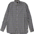 J. CREW Mens Ludlow Shirt XL Blue Check Cotton Vintage J. Crew and Second-Hand J. Crew from Messina Hembry 