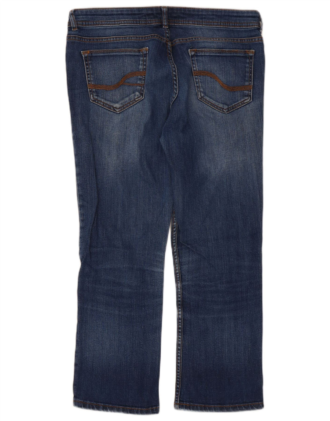 Fat Face Damen-Cropped-Jeans UK 12 Medium W32 L23 Blau