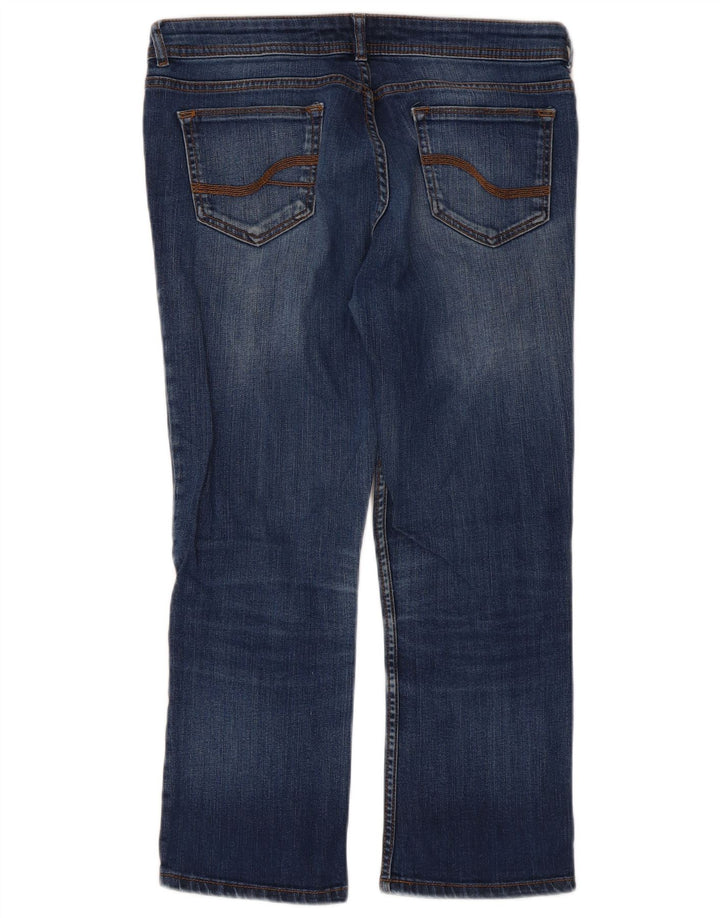 Fat Face Damen-Cropped-Jeans UK 12 Medium W32 L23 Blau