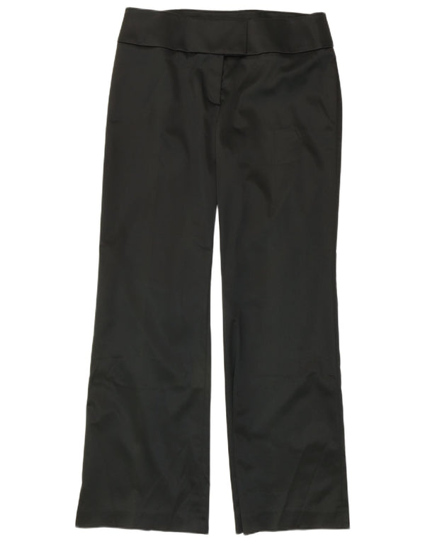 KAREN MILLEN Womens Bootcut Casual Trousers UK 16 Large W34 L33 Green