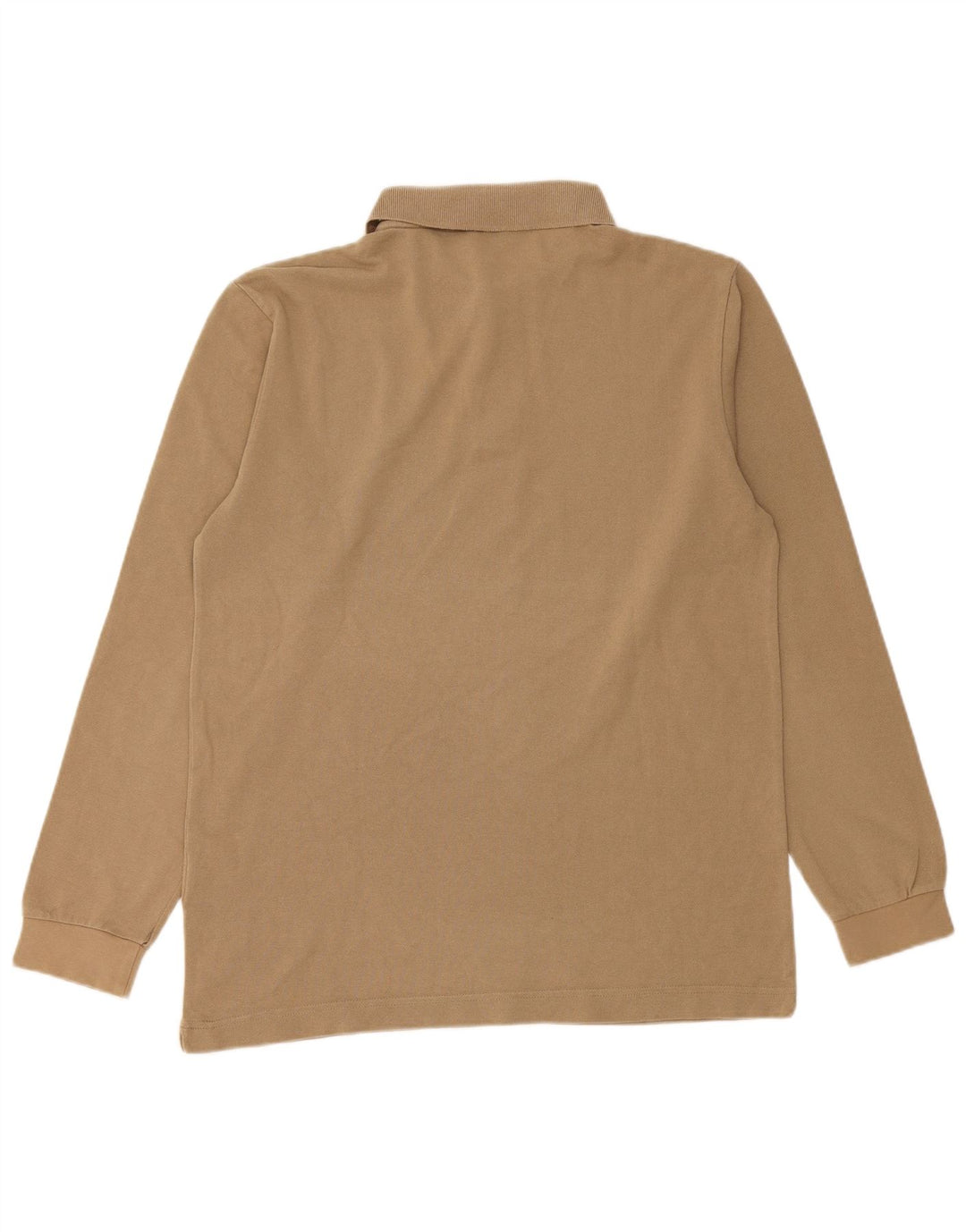 Kappa Herren-Langarm-Poloshirt aus mittelbeiger Baumwolle