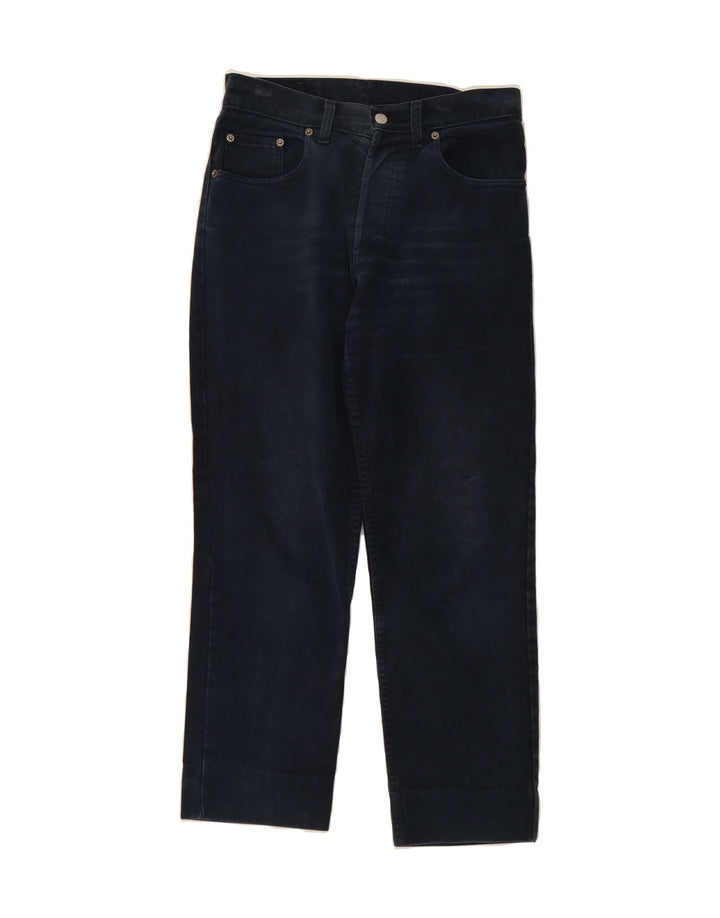 LEVI'S Mens Straight Jeans W31 L26 Navy Blue Cotton Vintage Levi's and Second-Hand Levi's from Messina Hembry 