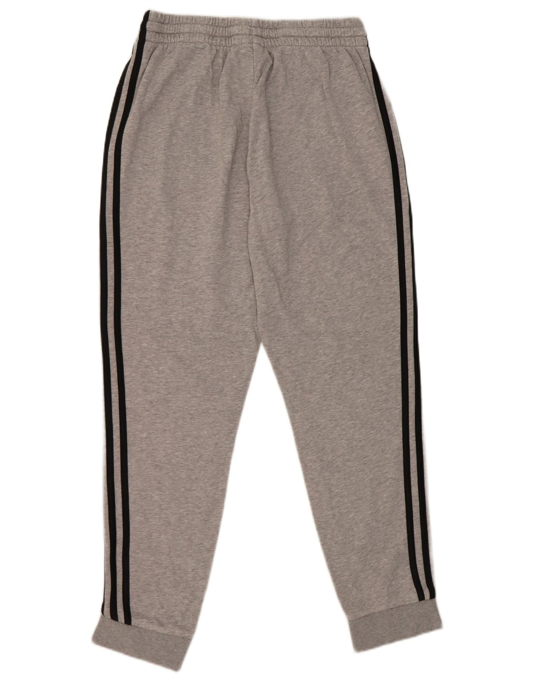 Adidas Herren-Trainingshose, Jogginghose, mittelgrau gefleckte Baumwolle