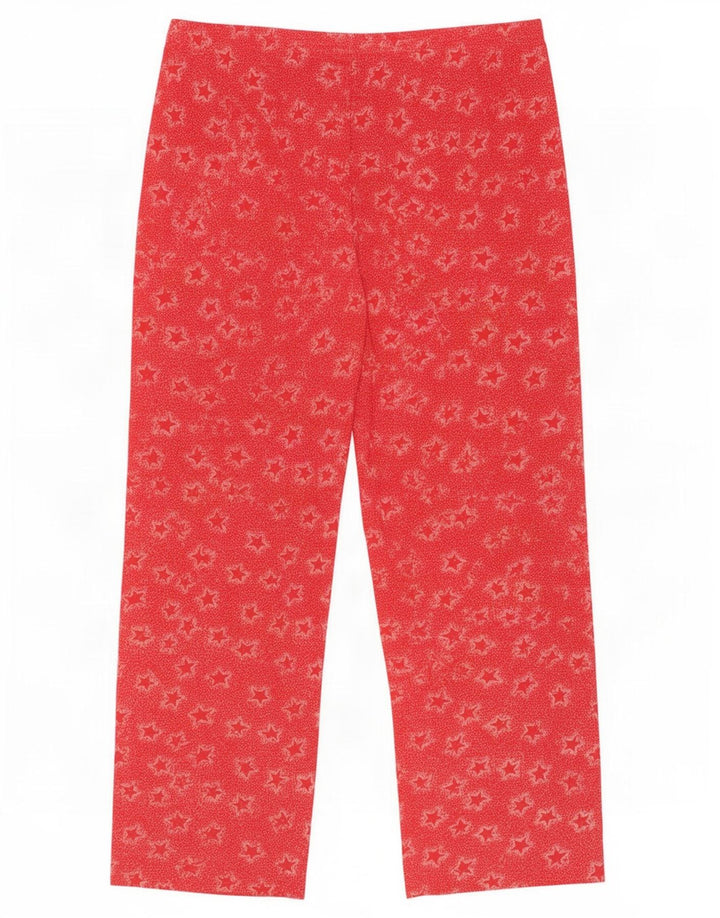 Marks & Spencer Damen-Freizeithose mit abstraktem Muster, UK 16/18, Größe L W36