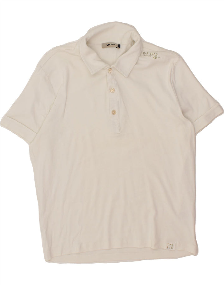 GAP Mens Slim Polo Shirt XL White Vintage Gap and Second-Hand Gap from Messina Hembry 