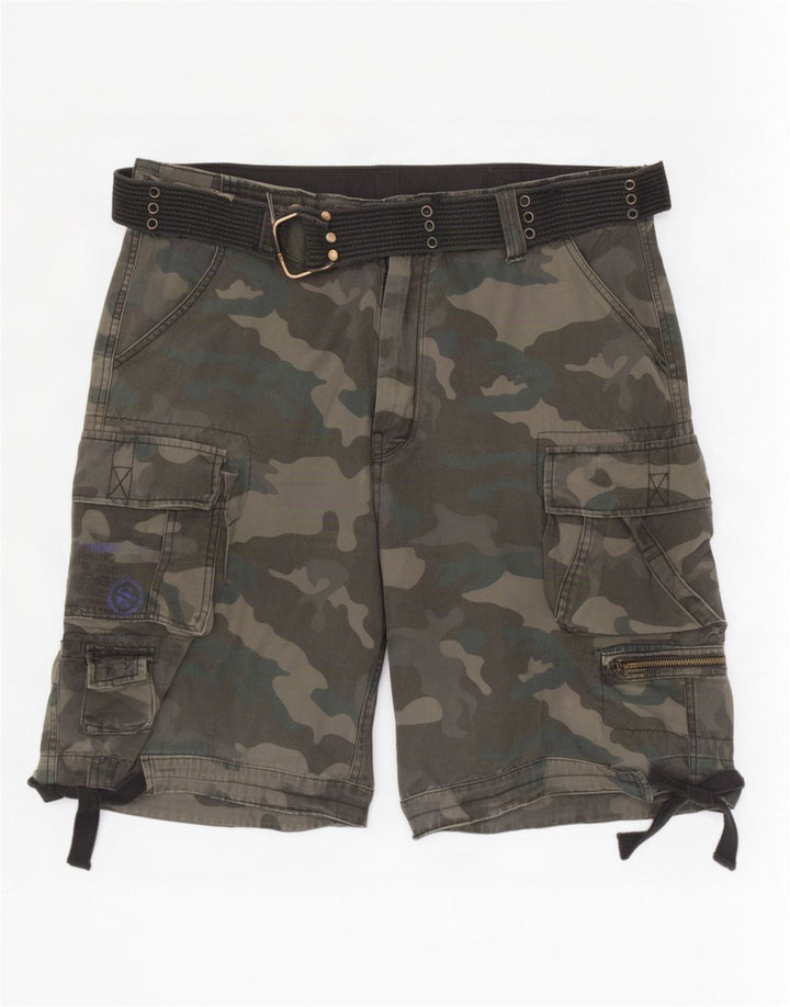 Brandit Herren Cargoshorts 3XL W40 Grüne Tarnung