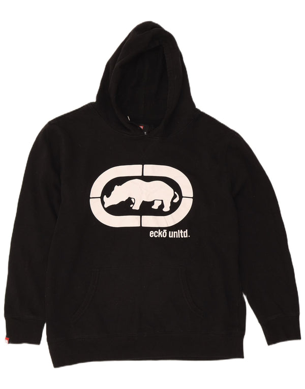 Ecko Unltd Herren-Kapuzenpullover mit Grafik, 2XL, schwarze Baumwolle