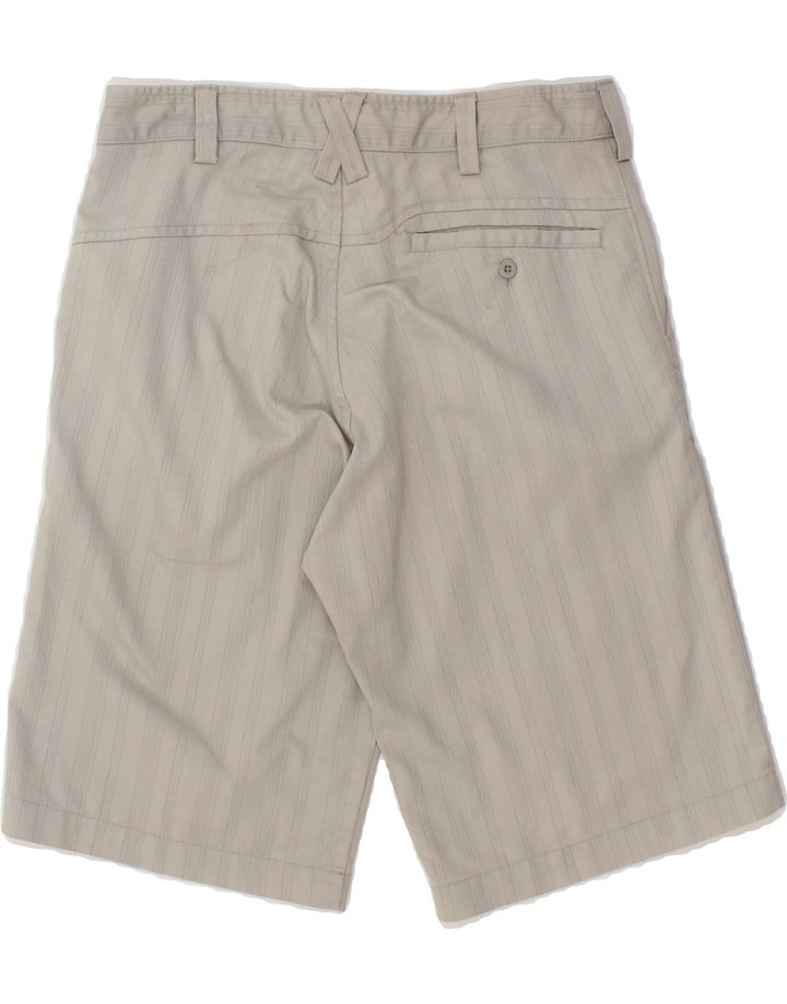 PUMA Mens Chino Shorts W30 Medium Grey Striped Cotton Vintage Puma and Second-Hand Puma from Messina Hembry 