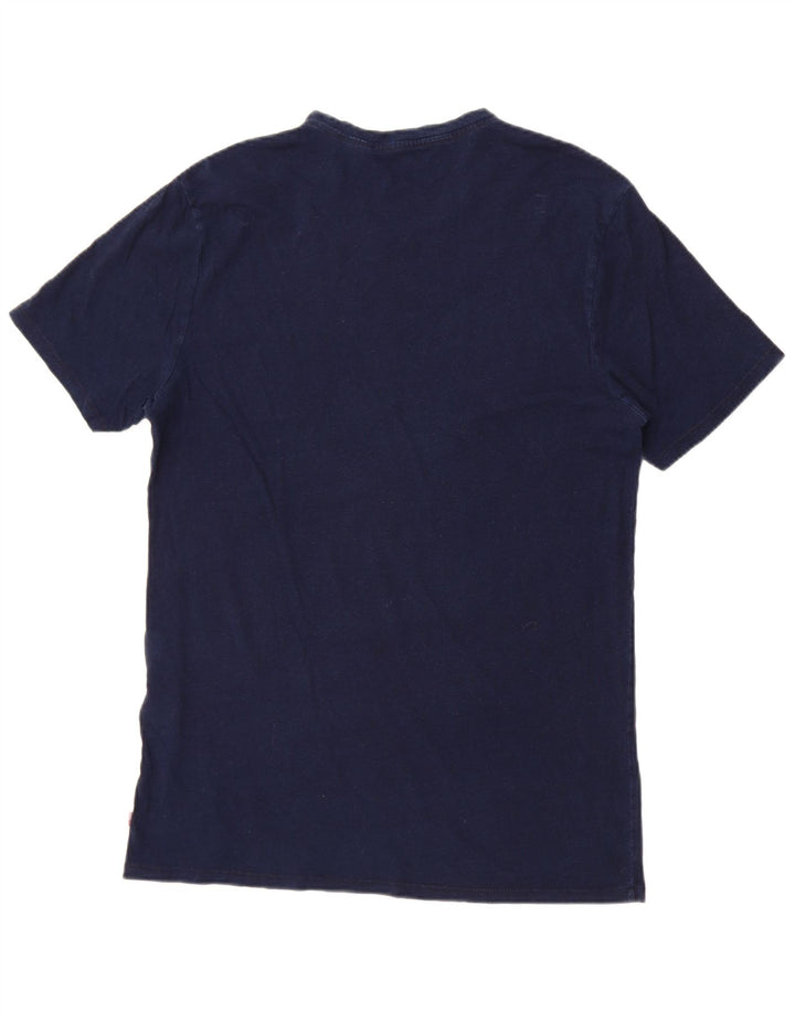 Levi's Herren-T-Shirt mit Grafik, mittelmarineblaue Baumwolle