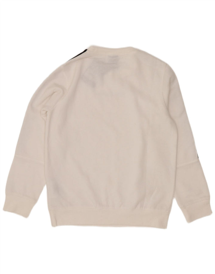 Champion Sweatshirt mit Grafik für Jungen, 11–12 Jahre, Größe L, Weiß, Farbblock
