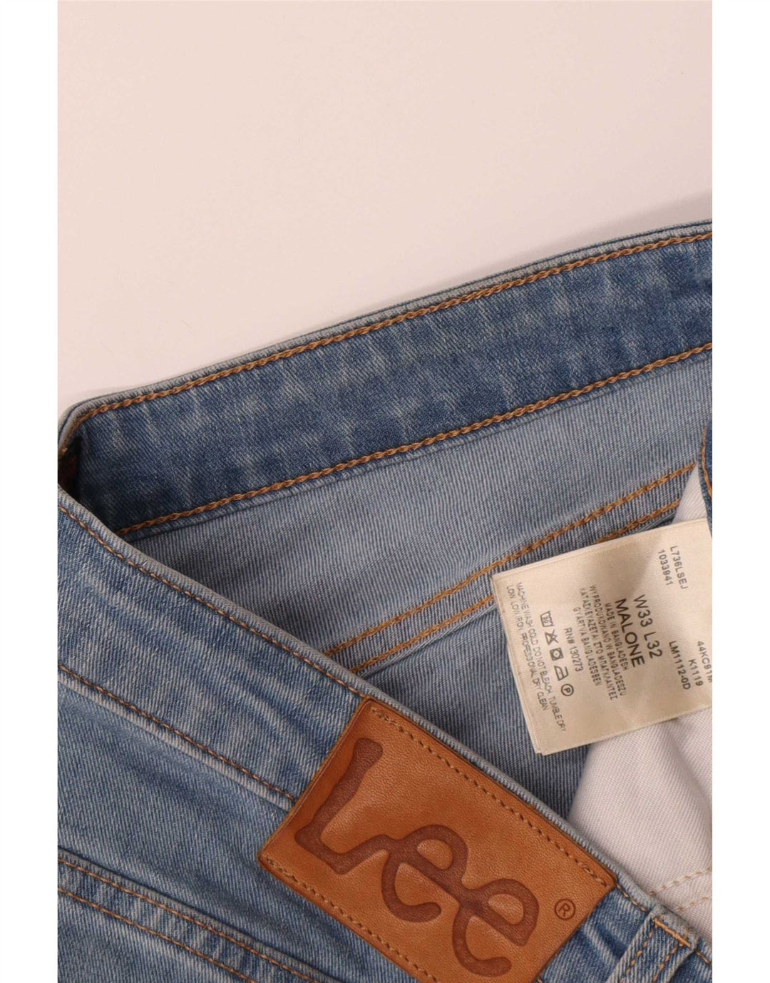 Lee Damen Malone Skinny Jeans W33 L32 Blaue Baumwolle
