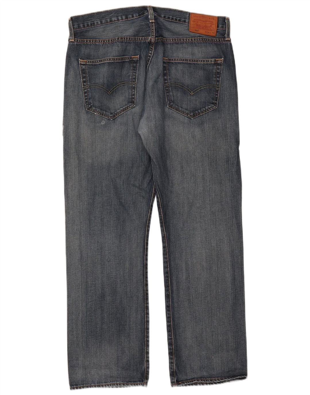 Levi's Herren 501 Straight Jeans W36 L30 Blaue Baumwolle