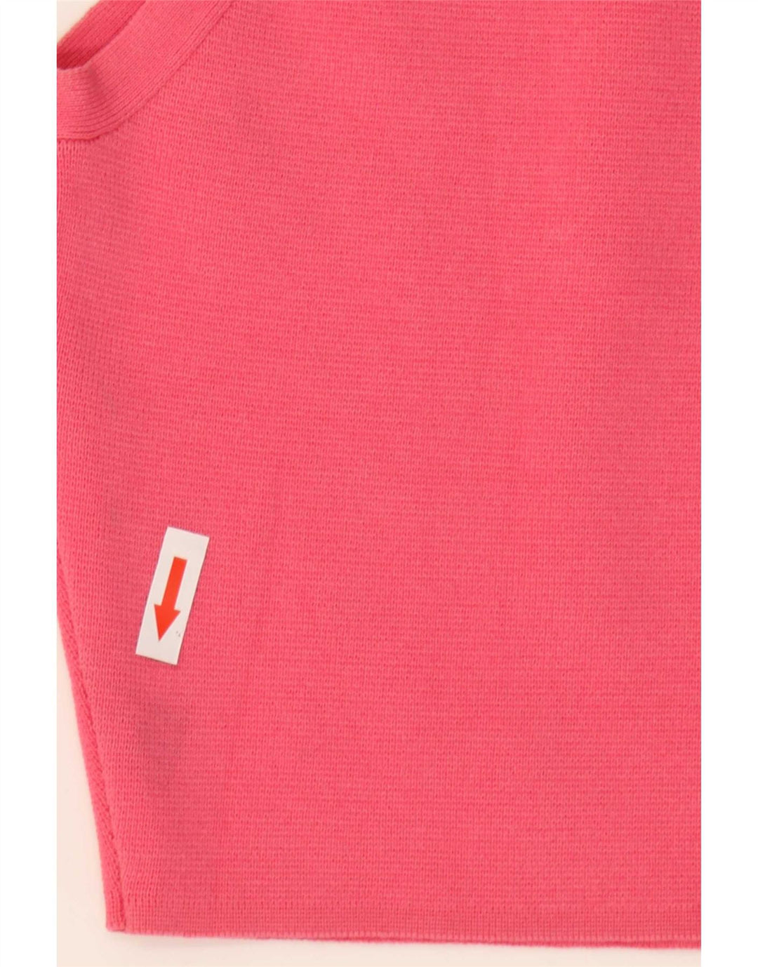 Zara Damen Crop Vest Top UK 12 Mittelrosa