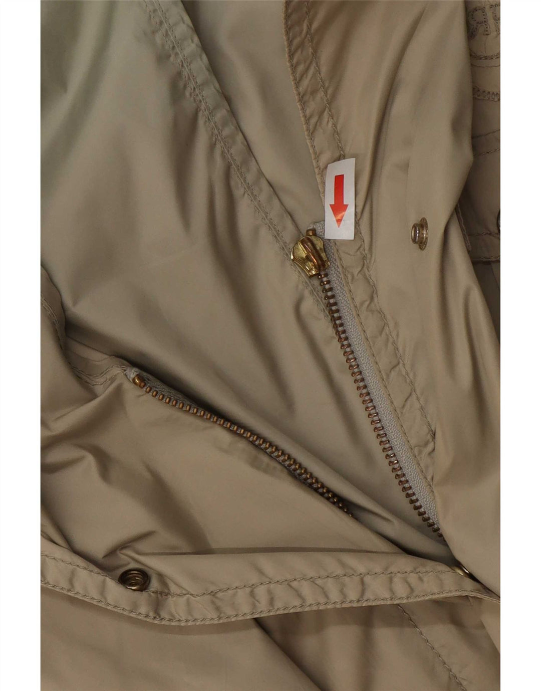 Cerruti 1881 Damen Utility-Jacke IT 44 Medium Beige Nylon
