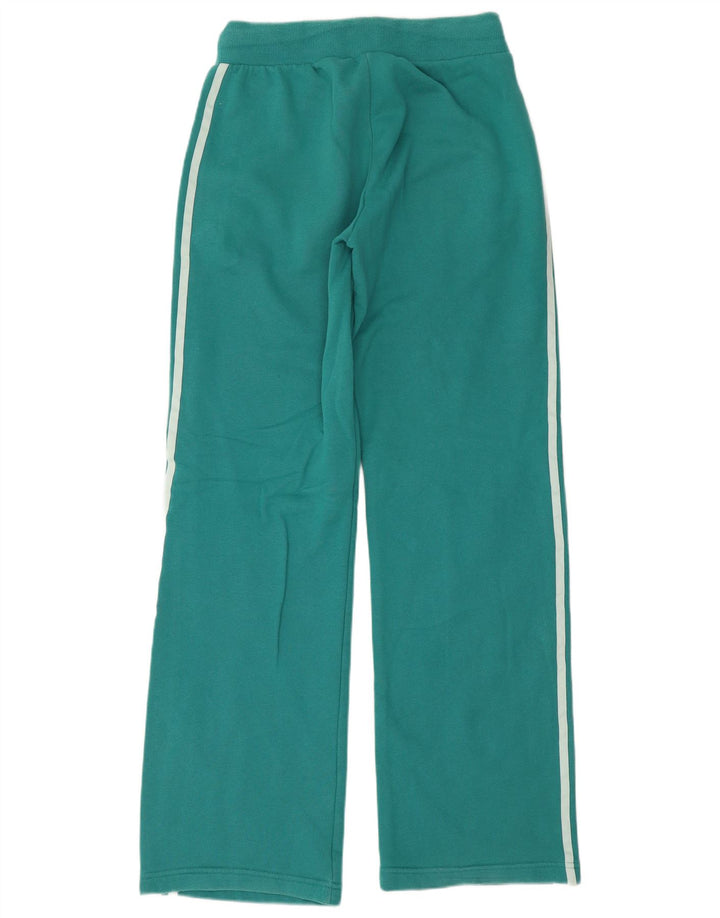 Adidas Damen Trainingshose UK 12 Mittelgrüne Baumwolle