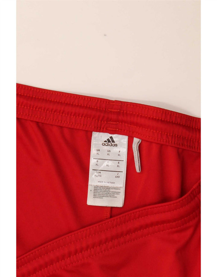 Adidas Herren Climalite Sport Shorts XL Rot Polyester