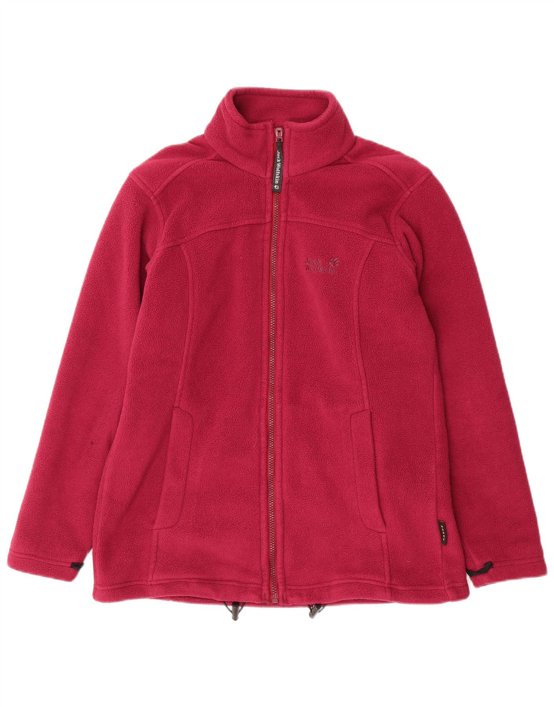 JACK WOLFSKIN Damen Fleecejacke UK 16 Large Pink Polyester