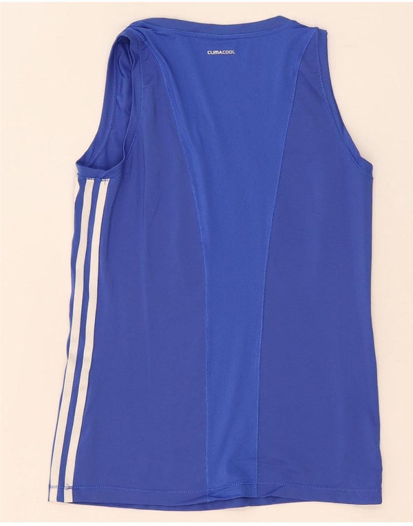 Adidas Damen Climacool Weste Top UK 8/10 Small Blau