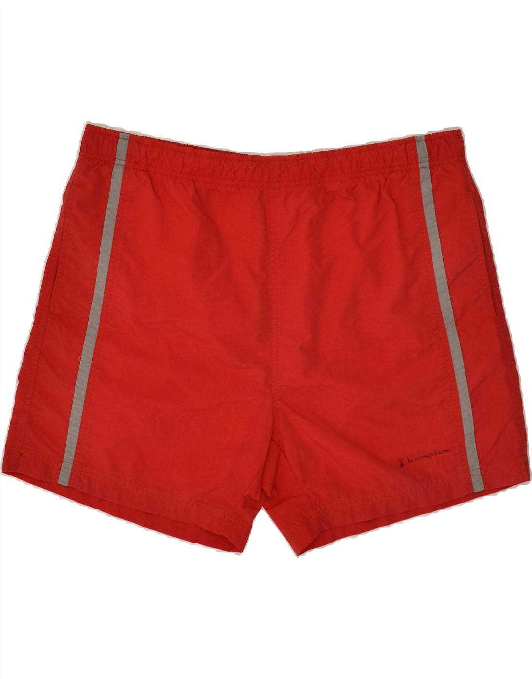 CHAMPION Mens Sport Shorts 2XL Red | Vintage Champion | Thrift | Second-Hand Champion | Used Clothing | Messina Hembry 