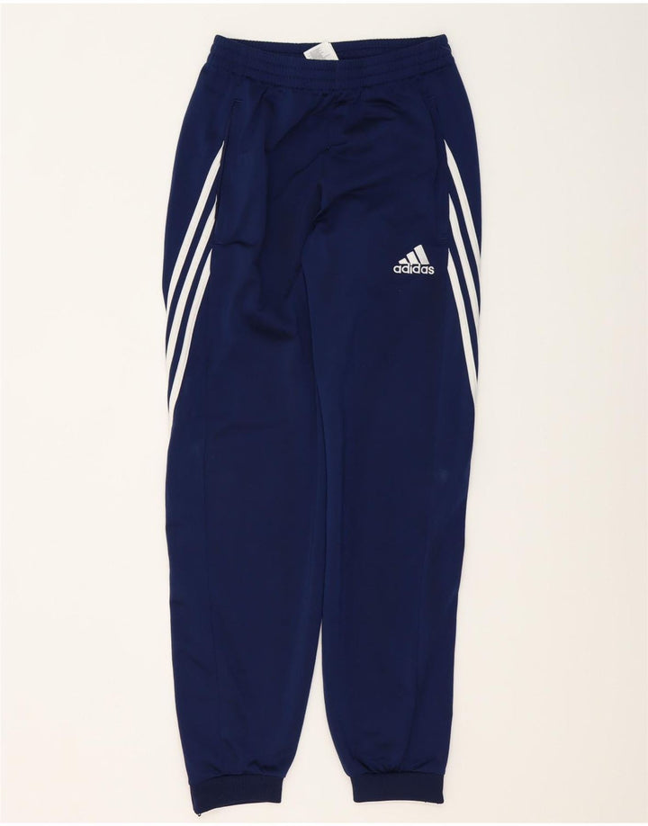 ADIDAS Herren-Trainingshose, Jogginghose, klein, marineblau, Polyester