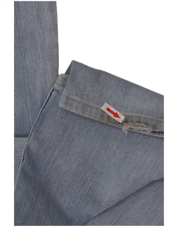 Lee Damen Cameron Straight Jeans W32 L33 Blaue Baumwolle