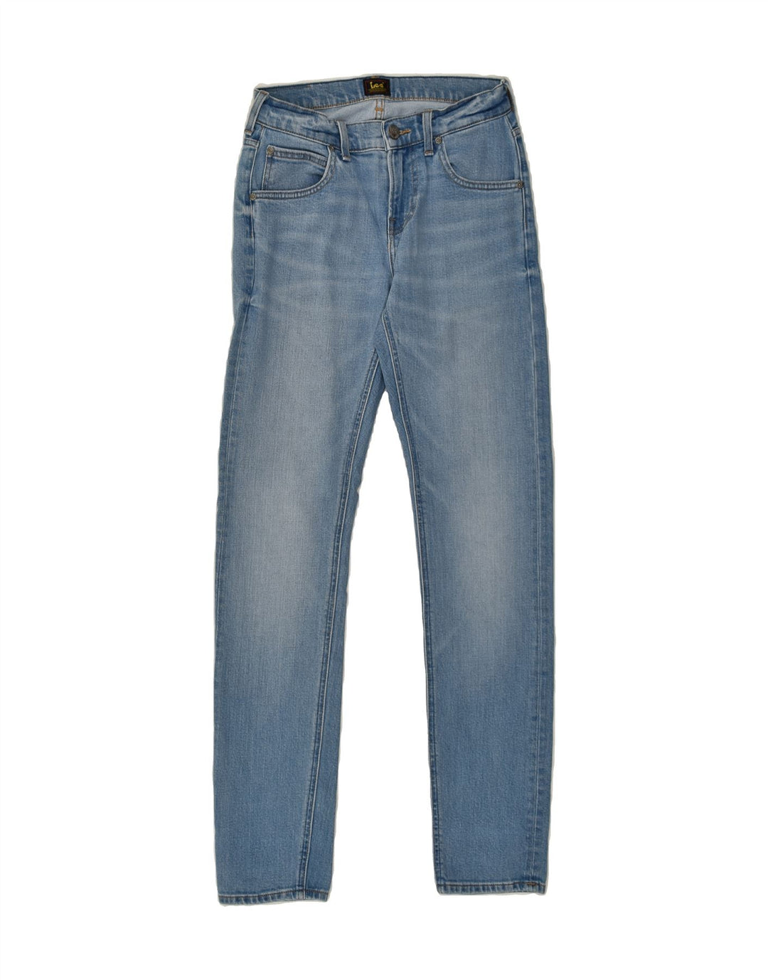 LEE Womens Luke Slim Jeans W26 L32  Blue Cotton | Vintage Lee | Thrift | Second-Hand Lee | Used Clothing | Messina Hembry 