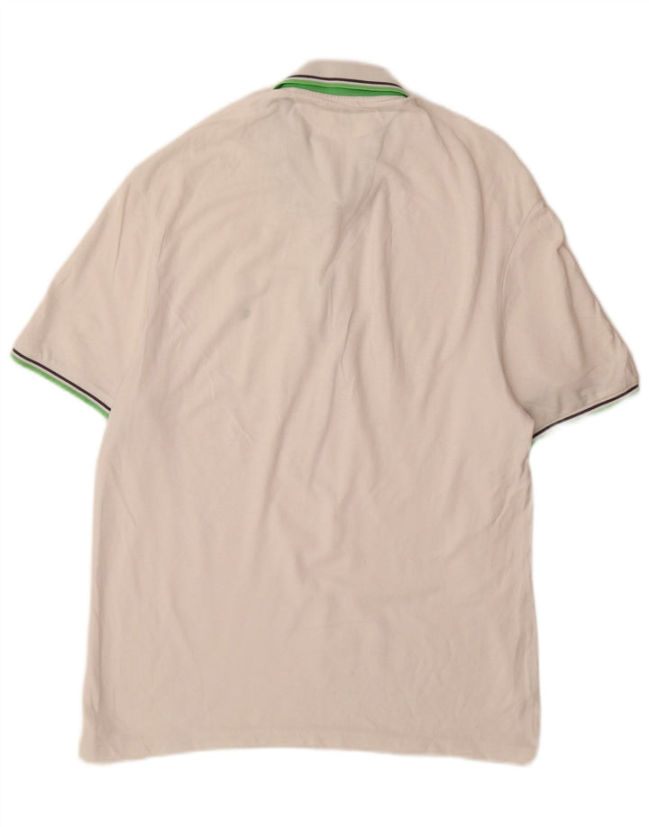 CHAMPION Herren Heritage Fit Poloshirt XL Weiß